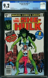 Savage She-Hulk #1 (1980) CGC 9.2 NM-