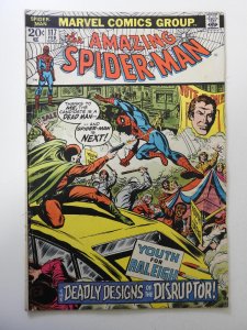 The Amazing Spider-Man #117 VG- moisture stain, cover detached bottom staple