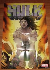 Hulk by Elizabeth Torque Folded Promo Poster (Marvel 24 x 36)