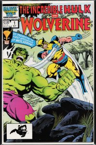 The Incredible Hulk and Wolverine (1986) Wolverine