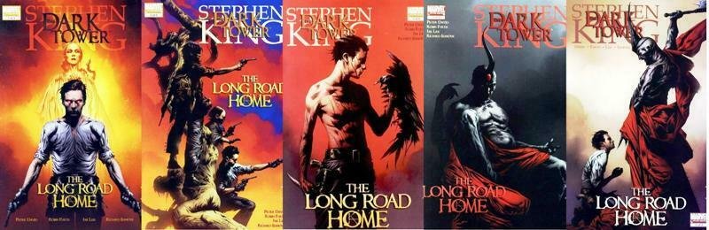  DARK TOWER LONG ROAD HOME (2008) 1-5  Stephen King COMICS BOOK