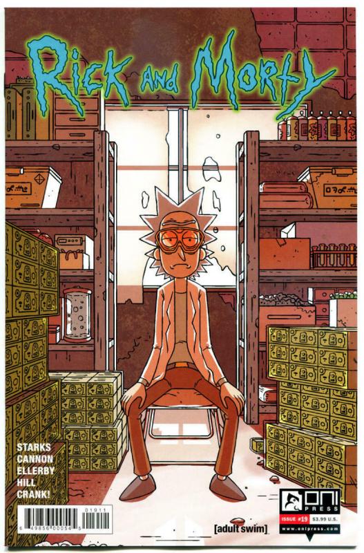 RICK and MORTY #19, 1st, VF+, Grandpa, Oni Press, from Cartoon 2015