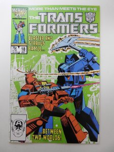 The Transformers #18 (1986) Gorgeous NM- Condition!