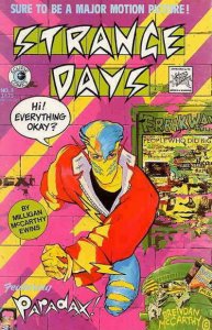 Strange Days #3 VF; Eclipse | save on shipping - details inside