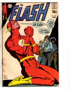 Flash # 198 VG DC Comic Book Reverse Flash Batman Superman Arrow Atom JG1