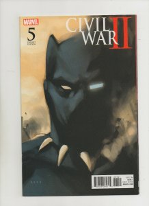 Civil War II #5 - 1:10 Black Panther Noto Variant - (Grade 9.2) 2016