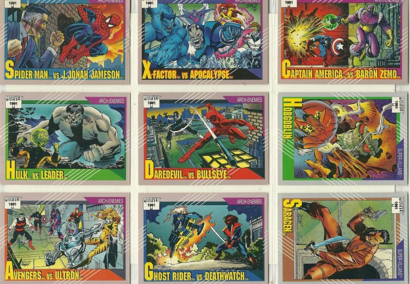 Marvel Universe II Trading Cards(Impel, 1991)