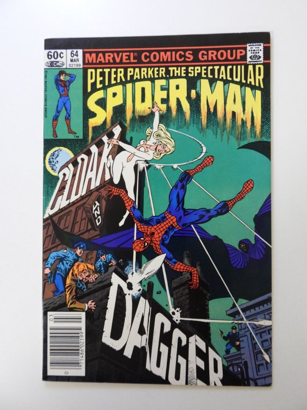 The Spectacular Spider-Man #64 (1982) 1st appearance of Cloak and Dagger VF