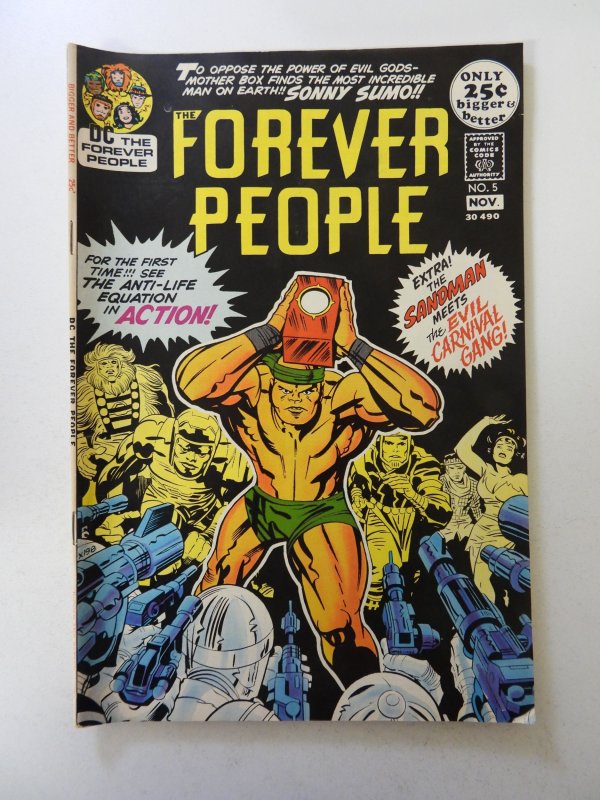 The Forever People #5 (1971) FN/VF condition