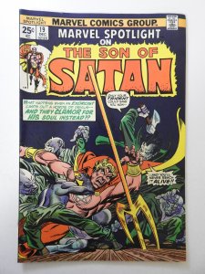 Marvel Spotlight #19 (1974) FN+ Condition! MVS intact!