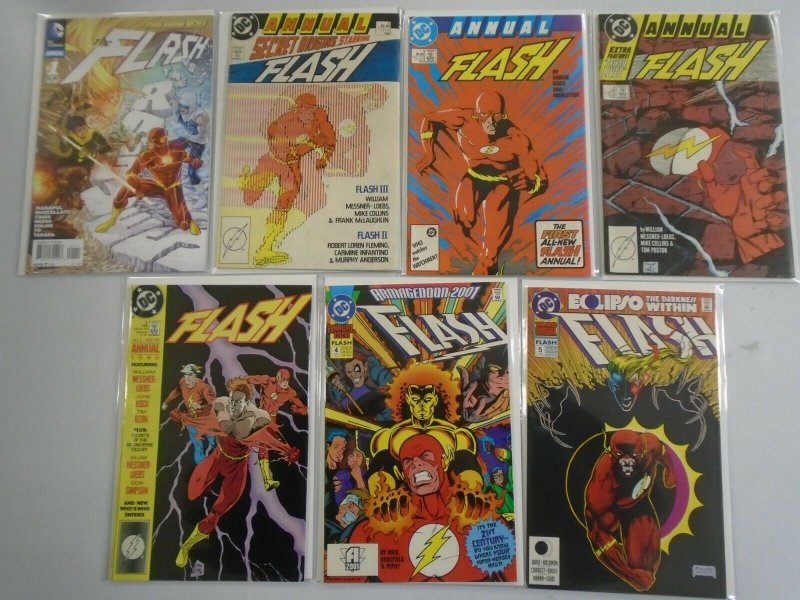 The Flash lot Annuals and Specials 21 different issues 8.0 VF