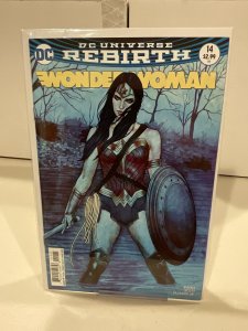 Wonder Woman #14  9.0 (our highest grade)  2017  Jenny Frison Variant!