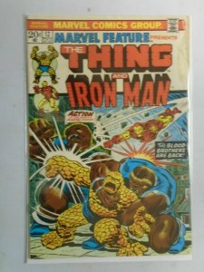 Marvel Feature #12 Thing and Iron Man 2.5 GD+ (1973 1st Series)