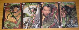 Chaos Presents: Jade #1-4 VF/NM complete series - chaos comics bad girl set lot