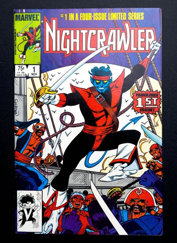 Nightcrawler #1-4 Mini Series [Lot of4 bks] (1985) VF+/NM