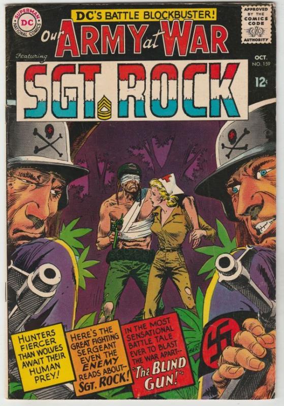 Our Army at War #159 (Oct-65) FN/VF Mid-High-Grade Easy Company, Sgt. Rock