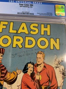 Dell Four Color 84 Cgc 5.0 Flash Gordon Golden Age