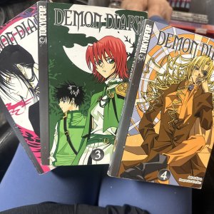 Demon Diary Starter Set Manga Book Lot English Vol 2-4