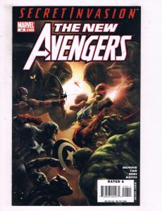 The New Avengers #43 VF Marvel Comics Secret Invasion Comic Book Bendis DE15