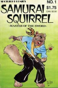 Samurai Squirrel #1, VF+ (Stock photo)