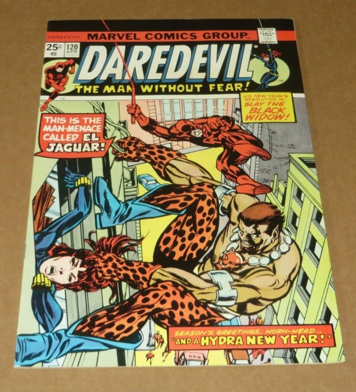 Daredevil #120 VG/FN 1975 Marvel Bronze Age Comic Book Black Widow Nick Fury App