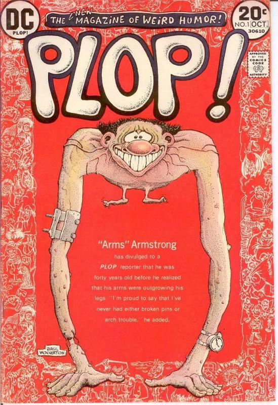 PLOP 1 F WRIGHTSON Oct. 1973 COMICS BOOK