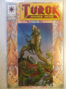 TUROK THE DINOSAUR HUNTER # 1 FOIL COVER