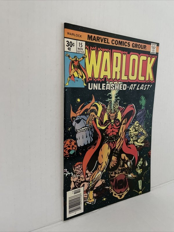 Warlock #15 Thanos Cover Story