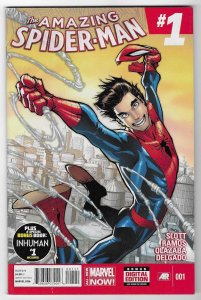 The Amazing Spider-Man #1 (2014) The Parker Luck / Lucky to be Alive