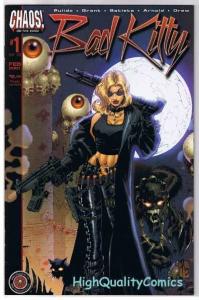 BAD KITTY #1, VF+, Pulido, Femme Fatale, Good girl, 2001, more indies in store