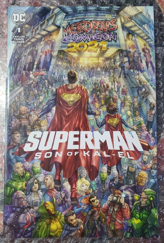 Superman: Son of Kal-El #1 (2021) NM/MT Comic Con