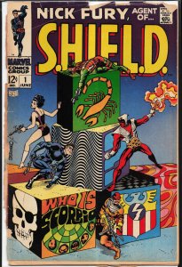 Nick Fury, Agent of SHIELD #1 (1968) Nick Fury