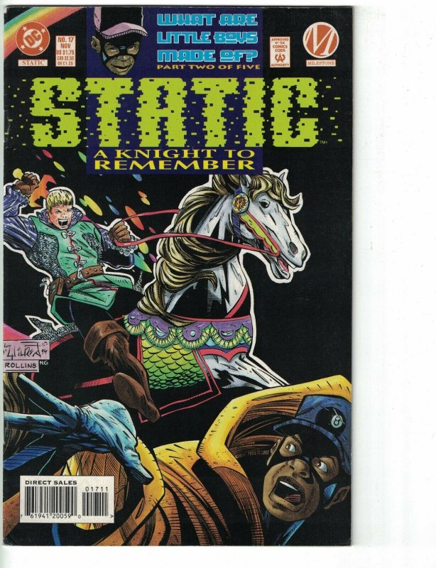 Static #17 VG; DC/Milestone | low grade comic - save on shipping - details insid