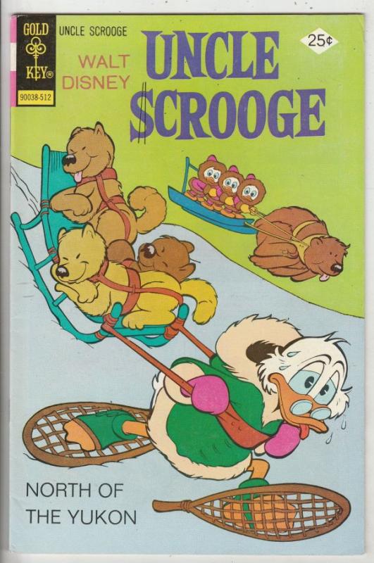 Uncle Scrooge, Walt Disney #124 (Dec-75) NM- High-Grade Uncle Scrooge