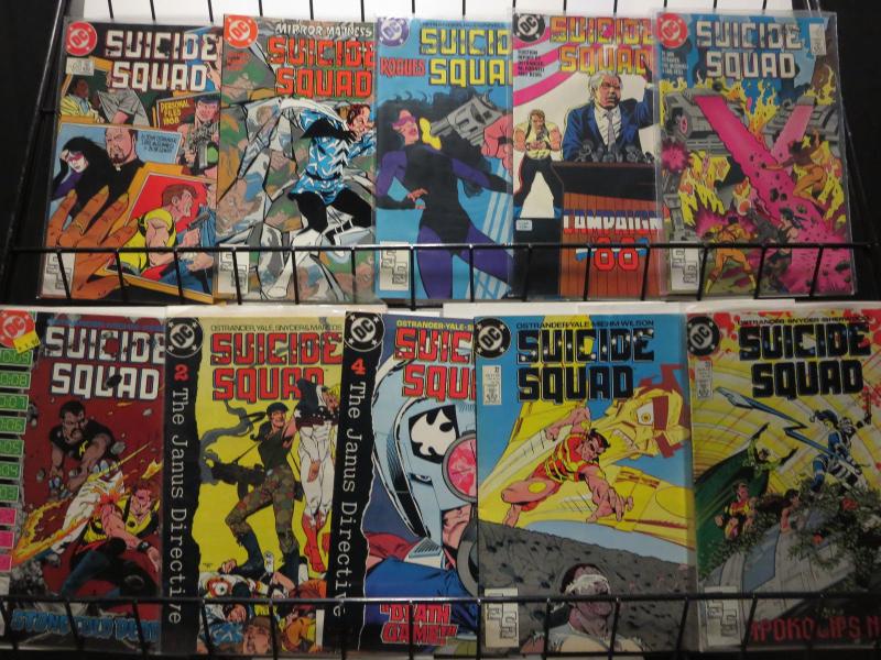 SUICIDE SQUAD Comics 45 diff (1987, 2001, 2007 Series) Oracle Deadshot Waller