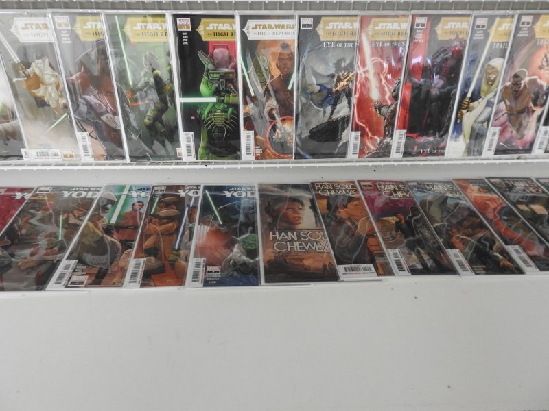 Huge Lot of 140 Comics W/ ALL STAR WARS!!! Avg. VF+ Condition!