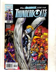 Lot Of 10 Thunderbolts Marvel Comic Books # 14 15 16 19 20 21 23 26 27 28 CJ11