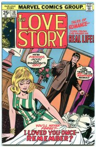 Our Love Story #38 1976- Marvel Bronze Age Romance- Last issue FN