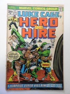 Hero for Hire #8 (1973) GD/VG Condition see description