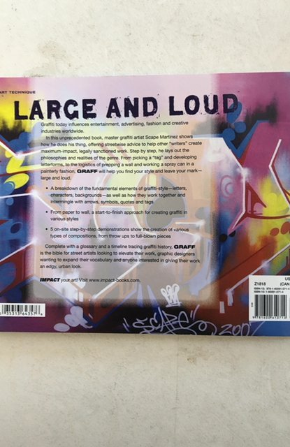 The art and technique of Graffiti Interesting art book