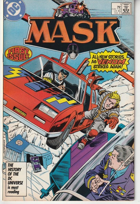 Mask(mini-series, 1987) # 1 Another Hasbro Adaptation !