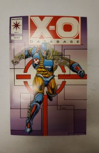 X-O Database #1 (1993) NM Valiant Comic Book J694