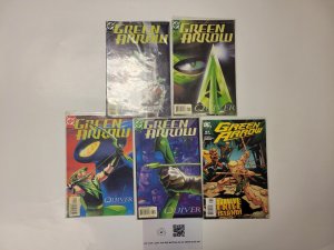 5 Green Arrow DC Comic Books #1 2 3 4 67 Quiver Series 55 TJ17