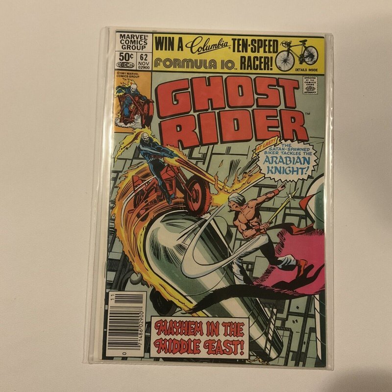 Ghost Rider 62 Near Mint Nm 1981 Marvel
