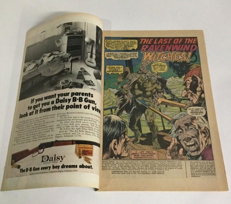 Swamp Thing 5 Vf- Very Fine- 7.5 DC Comics Bronze Age