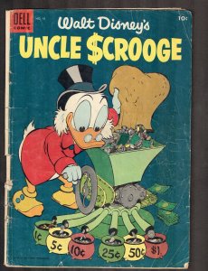 Uncle Scrooge #10 & #12 ~ 1954 (3.5-2.5)