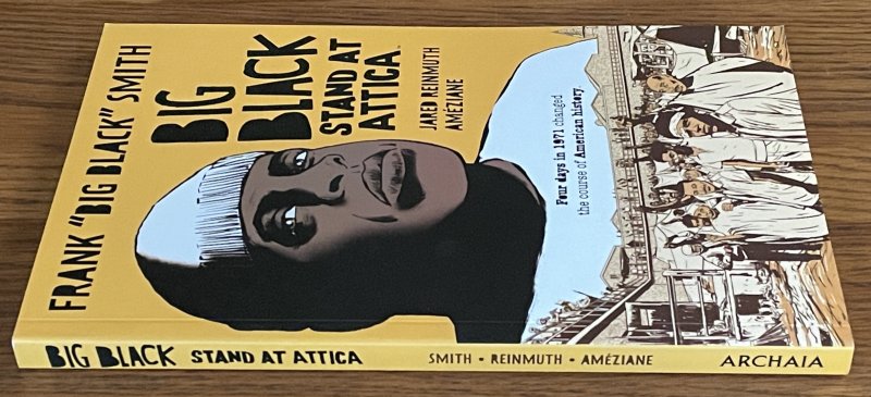 BIG BLACK STAND AT ATTICA Comic Book REVIEW COPY NM BOOM Lives Matter BLM Prison