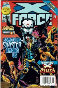 X-Force #57 (1991 v1) Jeph Loeb Mister Sinister X-Man VF+