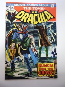Tomb of Dracula #16 VG/FN Condition small moisture stain bc
