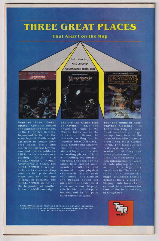 Quasar #1 (1989) Quasar Newsstand edition